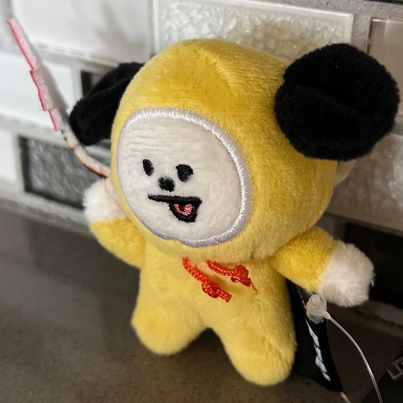 Official BT21 Line Friends SPACE CHIMMY Plush /  Jimin BTS / Kawaii / 3” / NEW - Picture 5 of 16